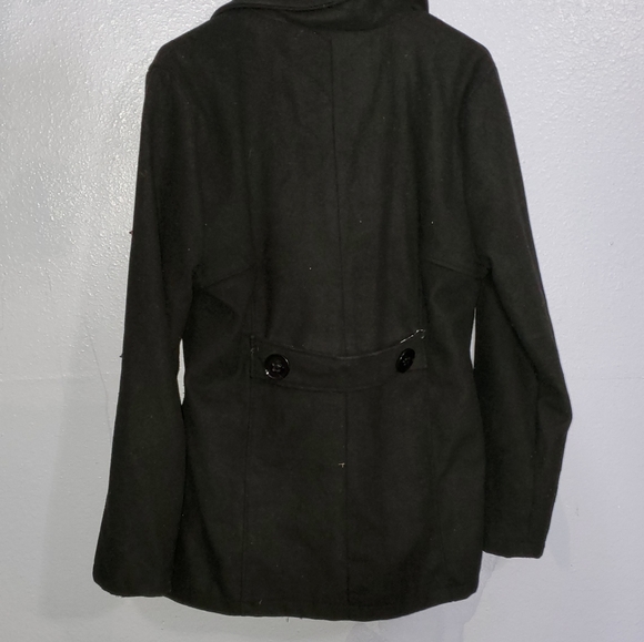 Black Peacoat size L - Picture 4 of 4
